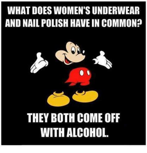 What Does Womens Underwear And Nail Polish Have In Common