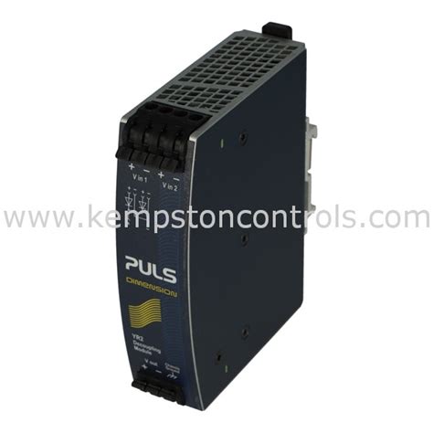 puls yr2 diode dual redundancy module dc 12 48v 120v kempston controls