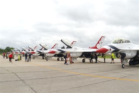 Air Force Thunderbirds To Headline National Cherry Festival Airshow In