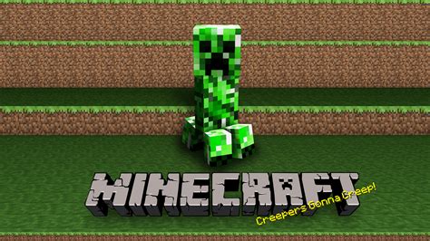Creepers Gonna Creep Minecraft Wallpaper Minecraft Images Minecraft Pictures
