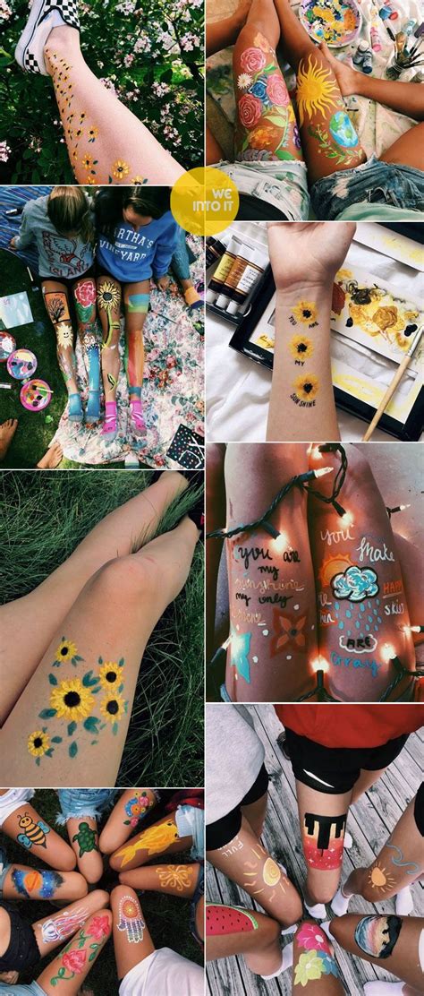 15 Awsome Body Painting Fun Ideas To Do With Your Friend This Summer