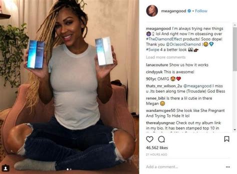 Meagan Good Is Pregnant Famed Actress Sparks Pregnancy Rumors With Ig