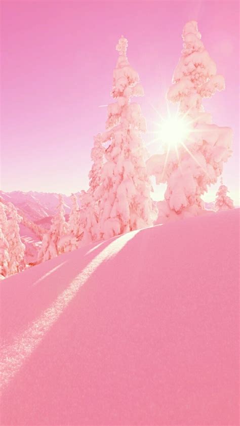 Pink Winter Wallpapers Top Free Pink Winter Backgrounds Wallpaperaccess