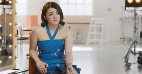 Maisie Williams Mocks Beauty Commercials And Herself In Hilarious New