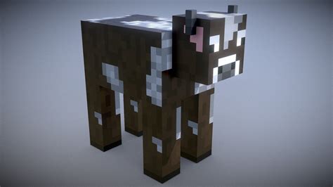 Descargar Archivo Stl Cow Minecraft Vaca Mob • Diseño Para Impresión En 3d ・ Cults