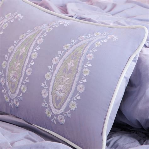 Light Purple Ruffled Bedding Set | Purple home decor, Purple bedrooms, Purple ruffle