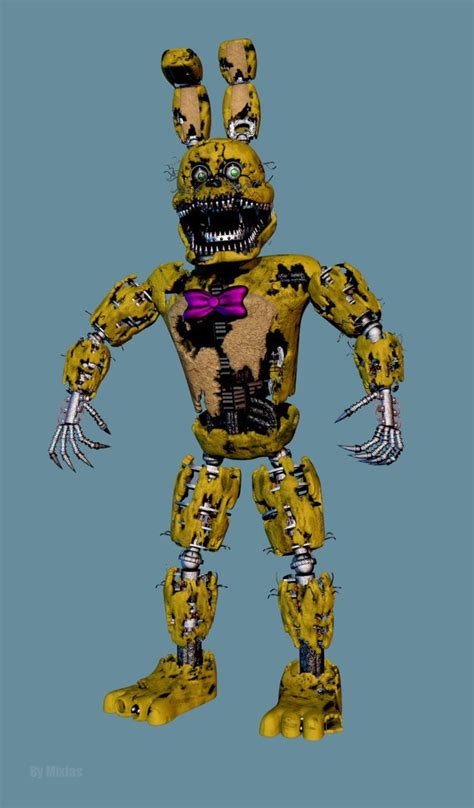 Nightmare Spring Bonnie Full Spring Bonnie Fnaf Drawings Anime Fnaf