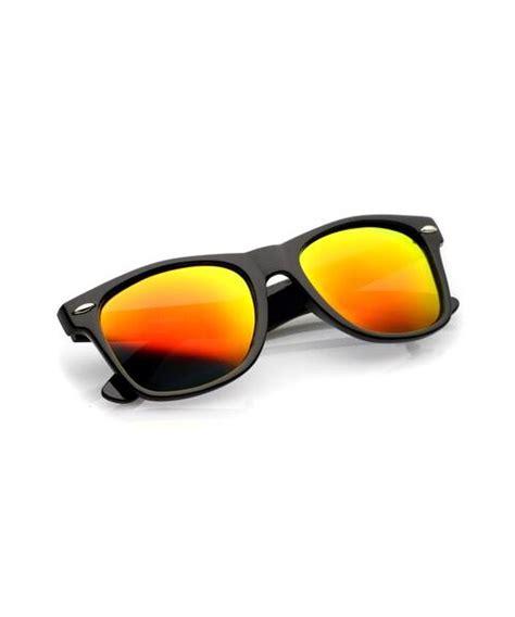 zerouv（ ）の「retro lifestyle polarized mirrored lens square horn rimmed sunglasses c101（その他）」 wear