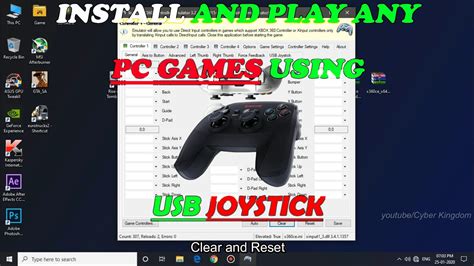 How To Play Any Pc Games On Usb Joystick Or Gamepad Working Easy