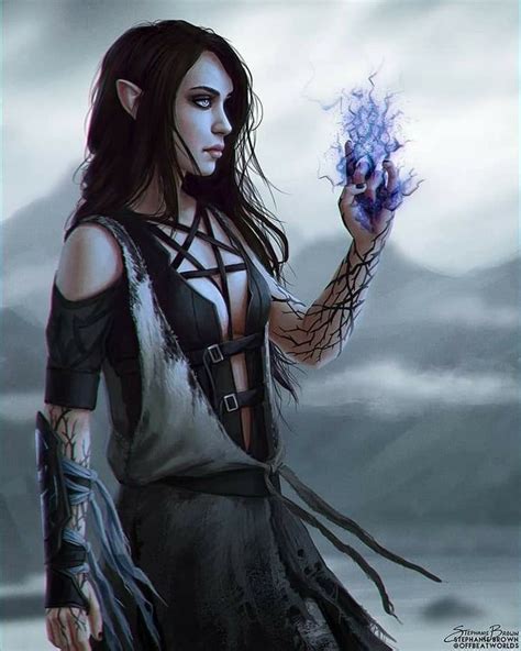 Pin By Sortiarah Maywen On Magic Female Elf Character Portraits