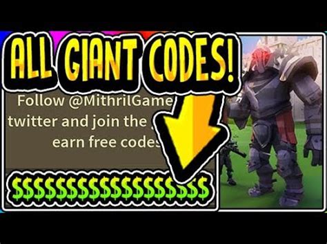Giant simulator codes can give gold, eggs, snowflakes, quest points and more. : v2Movie : ALL SECRET GIANT SIMULATOR RELEASE CODES 2019!! 💥Giant Simulator NEW [Release ...