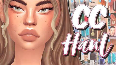 The Sims 4 So Many New Cc Items Male And Female Cc Haul 49 🌿