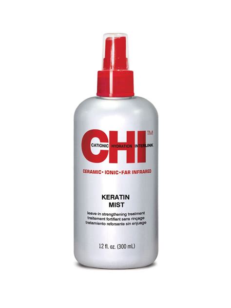 Furthermore, this hair supplement works to hydrate and heal damaged hair while the inclusion of natural keratin. CHI Keratin Mist - CHI Keratin - Professional Hair Care ...