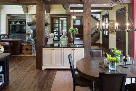 2015 Midwest Home Luxury Home 5 Stonewood Llc Rustic Dining