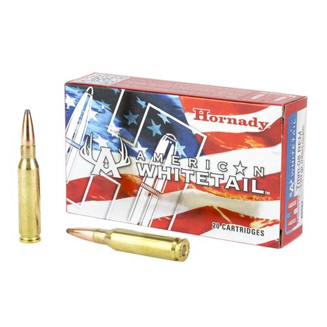Hornady American Whitetail Ammunition 7mm 08 Rem 139 Grain