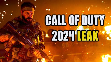 New Leak For Treyarchs Next Call Of Duty Cod 2024 Youtube