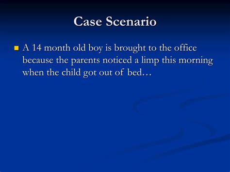 Ppt Approach To Limping Child Powerpoint Presentation Free Download