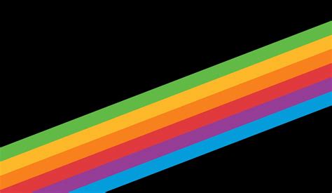 Heritage Rainbow Stripe Iphone X Iphone 8 Ios 11 Stock Wallpaper 4k