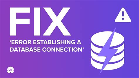 Fix Error Establishing A Database Connection In Wordpress Youtube