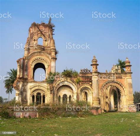 Old Architecture Of Raj Palace Located At Rajnagar Built By Darbhanga