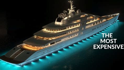 10 Most Expensive Superyachts In The World Youtube