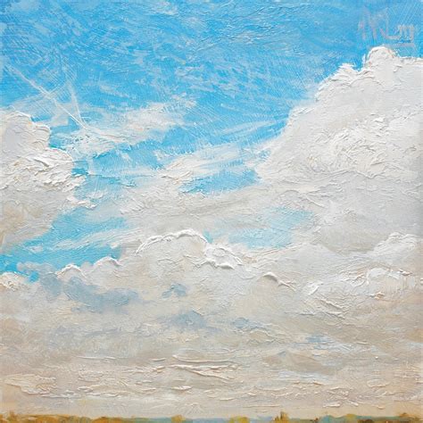 Sky Painting · Extract From Oils By Norman Long · How To Paint A Landscape