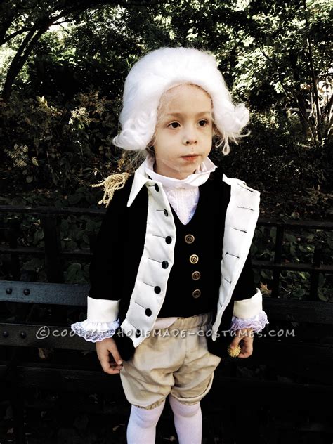 Cute George Washington Costume For A Boy