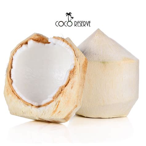 Young Fresh Shaved Coconut Thai Box Of 20