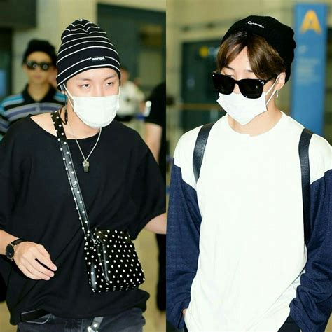 J Hope And Jimin~ Bts Return Home Incheon Airport~ Press 170626