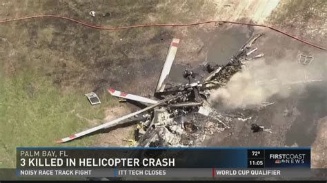 The helicopter was carrying two people, described as highly trained pilots, in sarasota, florida when the incident occurred. 3 dead, others hurt in Central Florida helicopter crash ...
