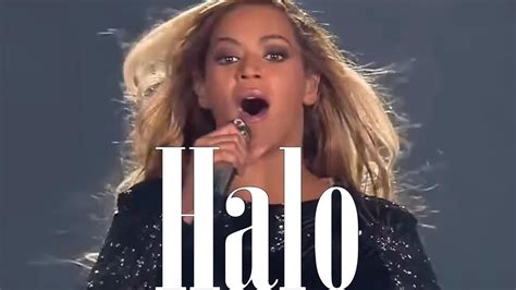 Beyoncé Halo Live On Screen Lyrics Youtube