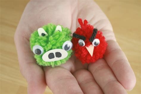 Angry Birds Pom Pom Craft Make And Takes