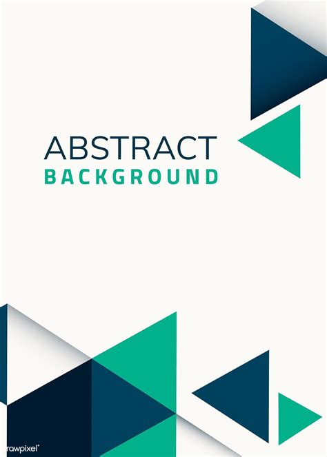 Every day, rawpixel.com and thousands of other voices read, write, and share important stories on medium. Abstract blue and green geometric background vector | free ...
