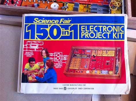 Vintage 1976 Science Fair 150 In 1 Electronic Project Kit 28 248 Very