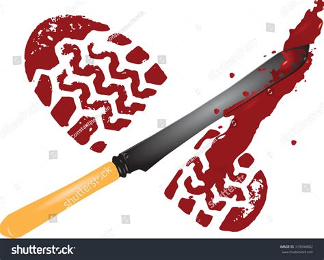 Blood wound cut scar, blood, by. Blood Imprint Foot From The Scene. Vector Illustration ...