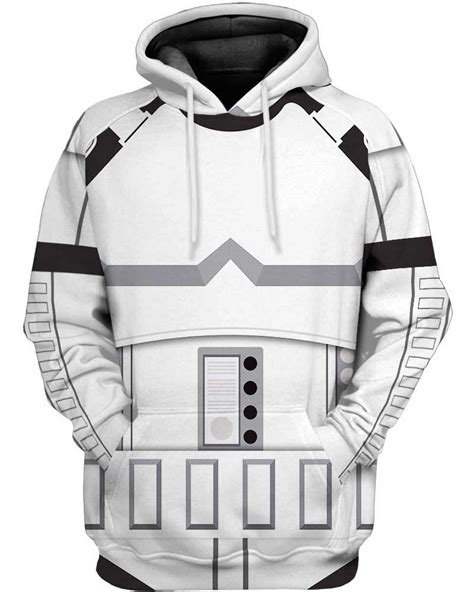 Stormtrooper Costume Hoodies Sweater Hoodie Hoodie Shirt