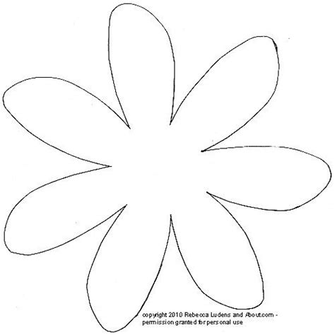 Flower Patterns And Templates For Scrapbooking