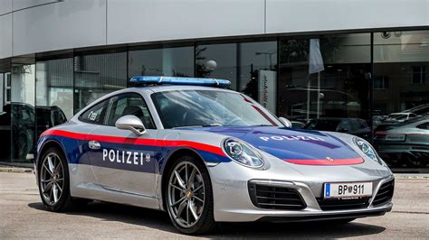 This Porsche 911 Carrera Police Car Will Patrol Austrias Motorways