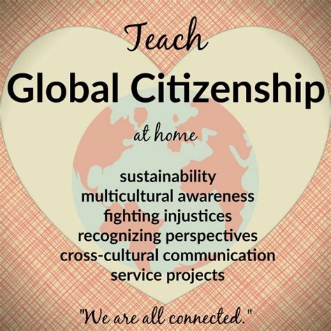 Global Citizenship At Home Teaching Kids To Be Global Citizens