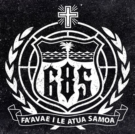 685 Samoan Shield Emblem Digital Design Etsy