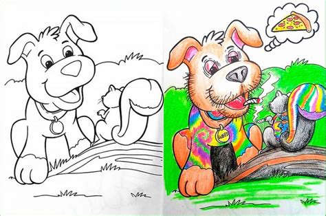 Adults Did Coloring Books For Children And Results Could Not Be More