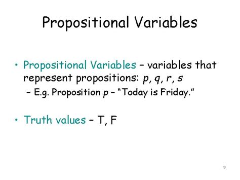 First Order Logic Propositional Logic A Proposition Is