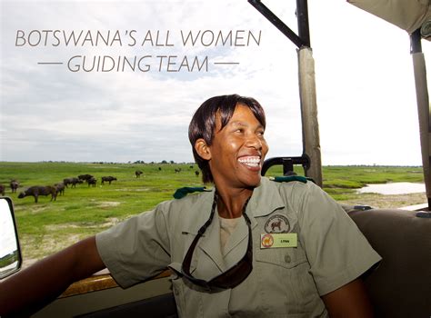 Botswanas All Women Guiding Team Africa Geographic