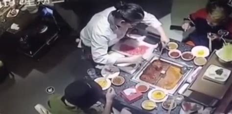 Watch Boiling Soup Explodes On Waitress Face