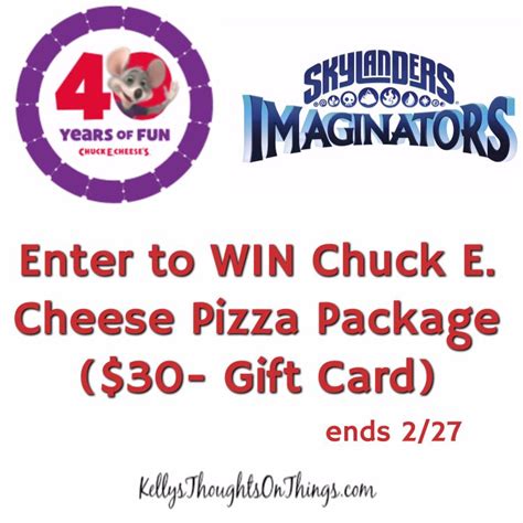 Chuck E Cheese Is Celebrating 40 Years Of Fun Giveaway Fun 40