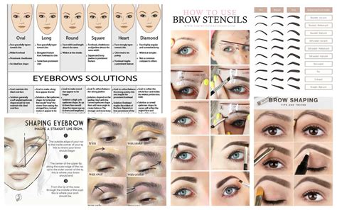 Guide To The Perfect Eyebrows For Your Face Shape Perfect Eyebrows