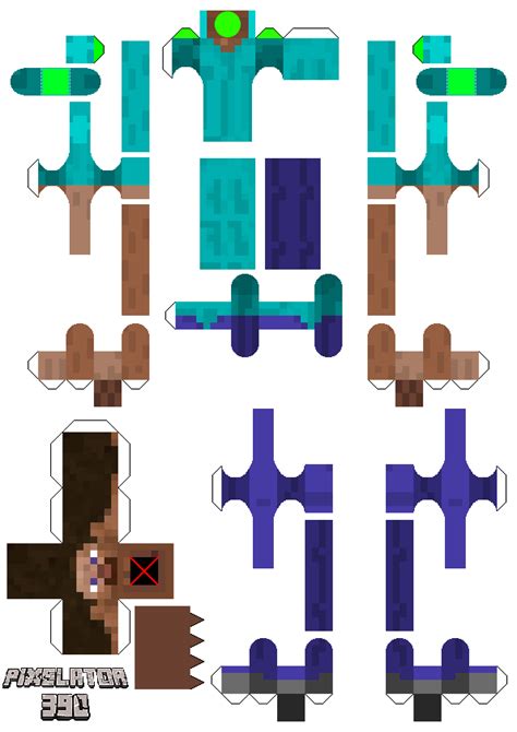 Minecraft Papercraft Bendable Skins Porn Sex Picture