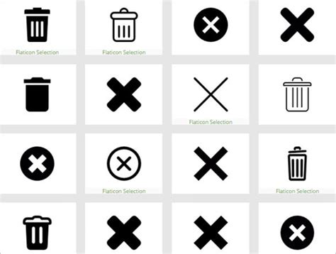 8 Delete Icons Free Psd Eps Vector Png Format Download