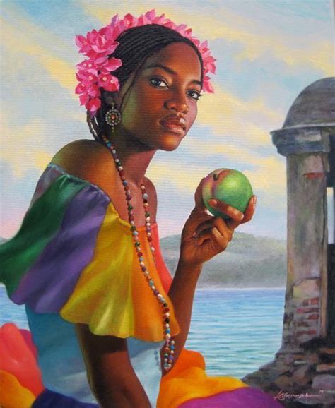 Obra Del Pintor Panameño Luis Córdoba Panama En Pinturas Pinterest