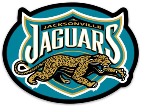 Jacksonville Jaguars Logo Type W Jaguar Die Cut Magnet Ebay
